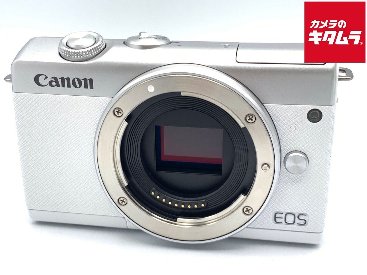 【中古】 【良品】 キヤノン EOS M200 ボディ ホワイト