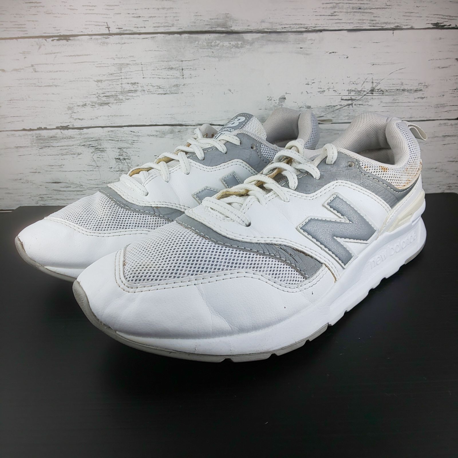 NEW BALANCE CM997 ニューバランス シーエム997 ホワイト 白 25.5 cm メンズ スニーカー CM997HFK L08650