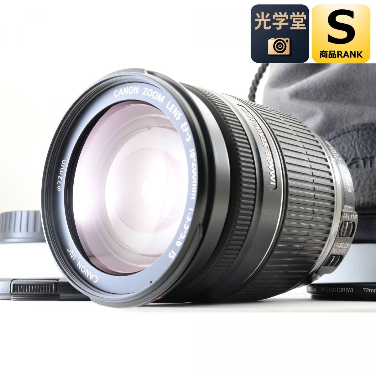 Canon EF-S 18-200mm f/3.5-5.6 IS 高倍率ズーム カメラレンズ キヤノン