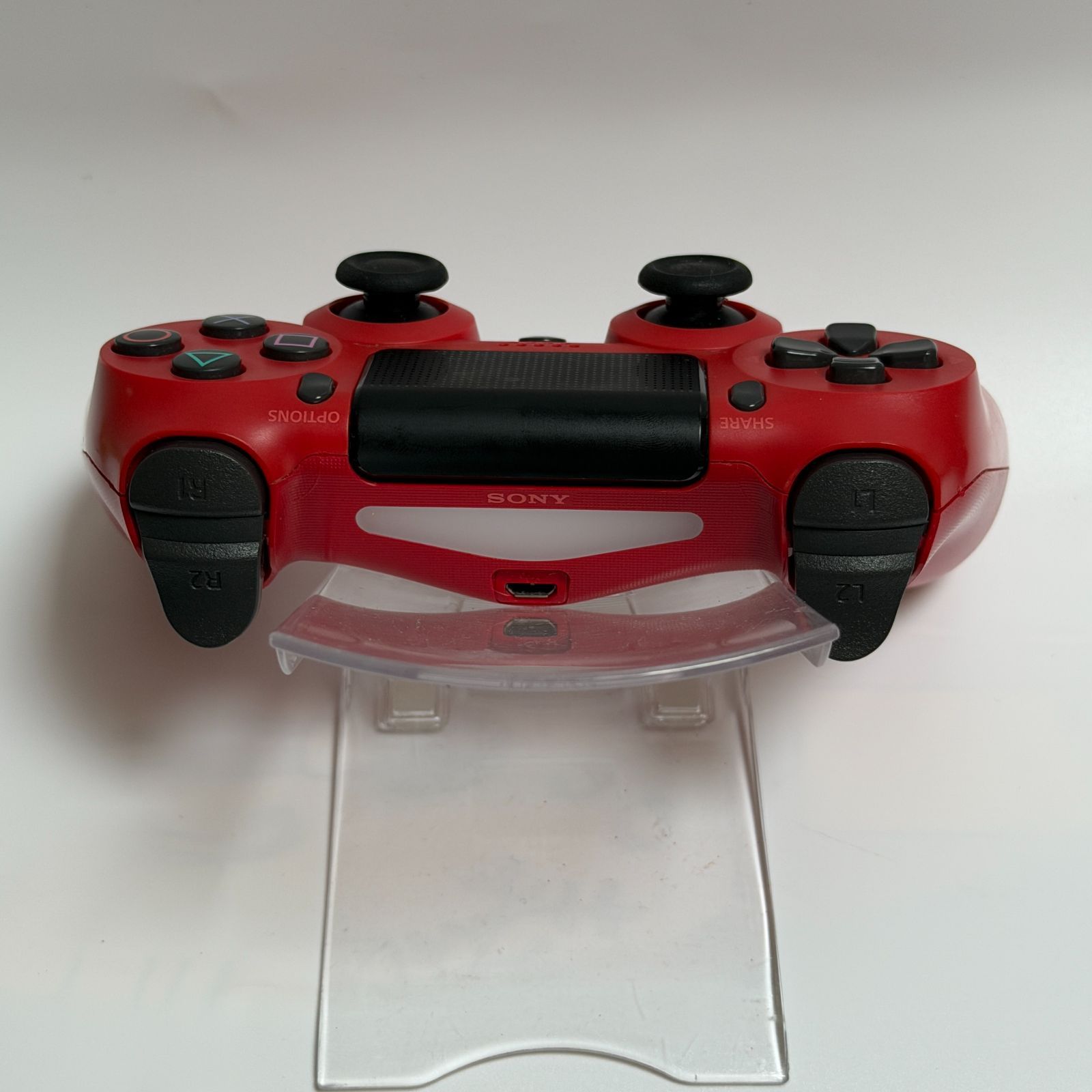 PS4 CUH-ZCT2J マグマ・レッド DUALSHOCK 4 ワイヤレスコントローラー
