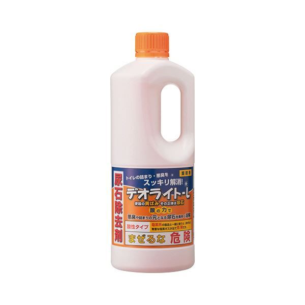 トイレ洗剤 尿石除去剤 デオライトL 1kg×12本 業務用 まとめ買い