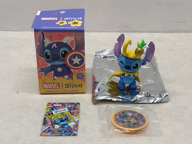 コスビ スティッチ シリーズ1 マーベル スティッチ ロキ ホットトイズ