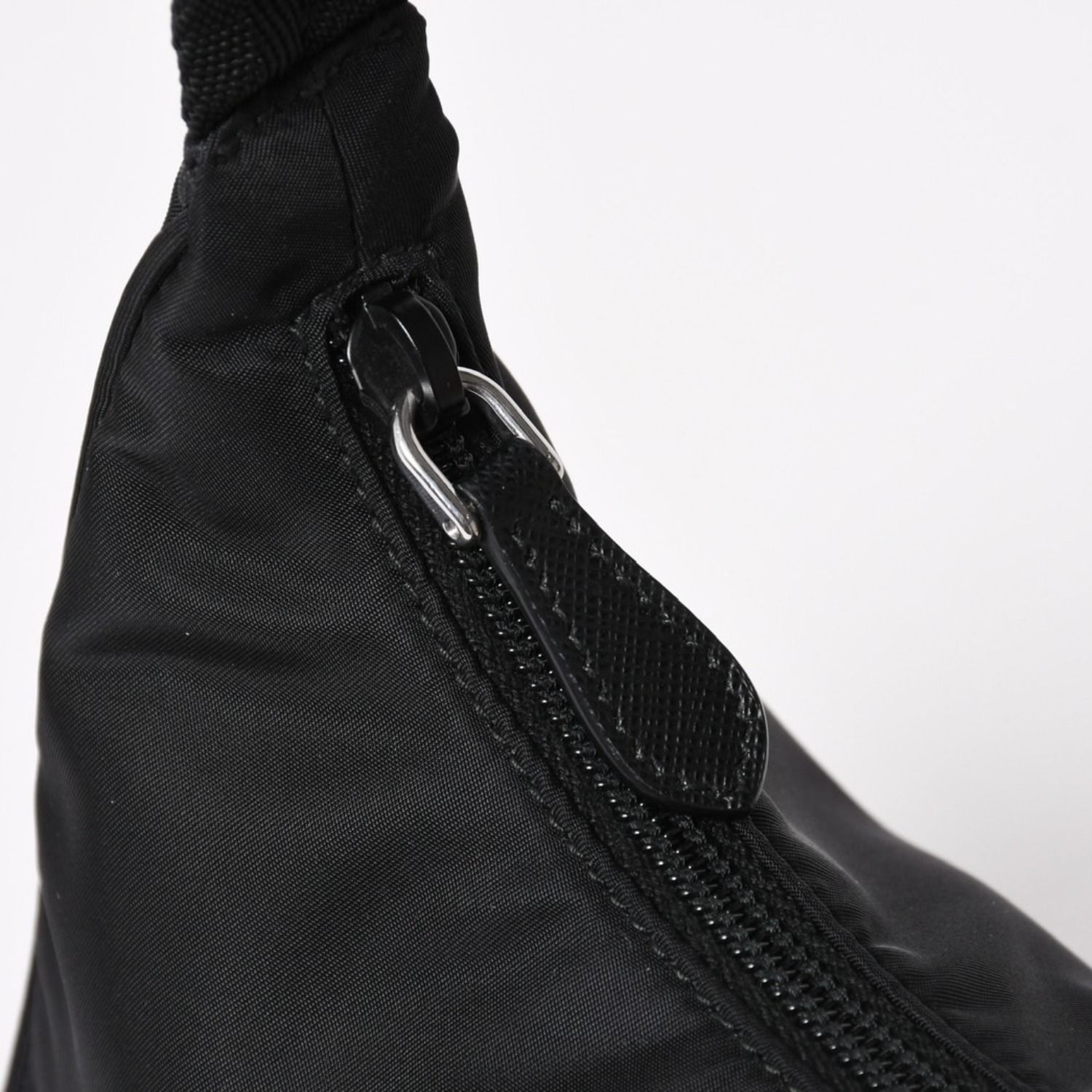 極美品 PRADA プラダ ホーボー ハンドバッグ MV515 トライアングルロゴ
