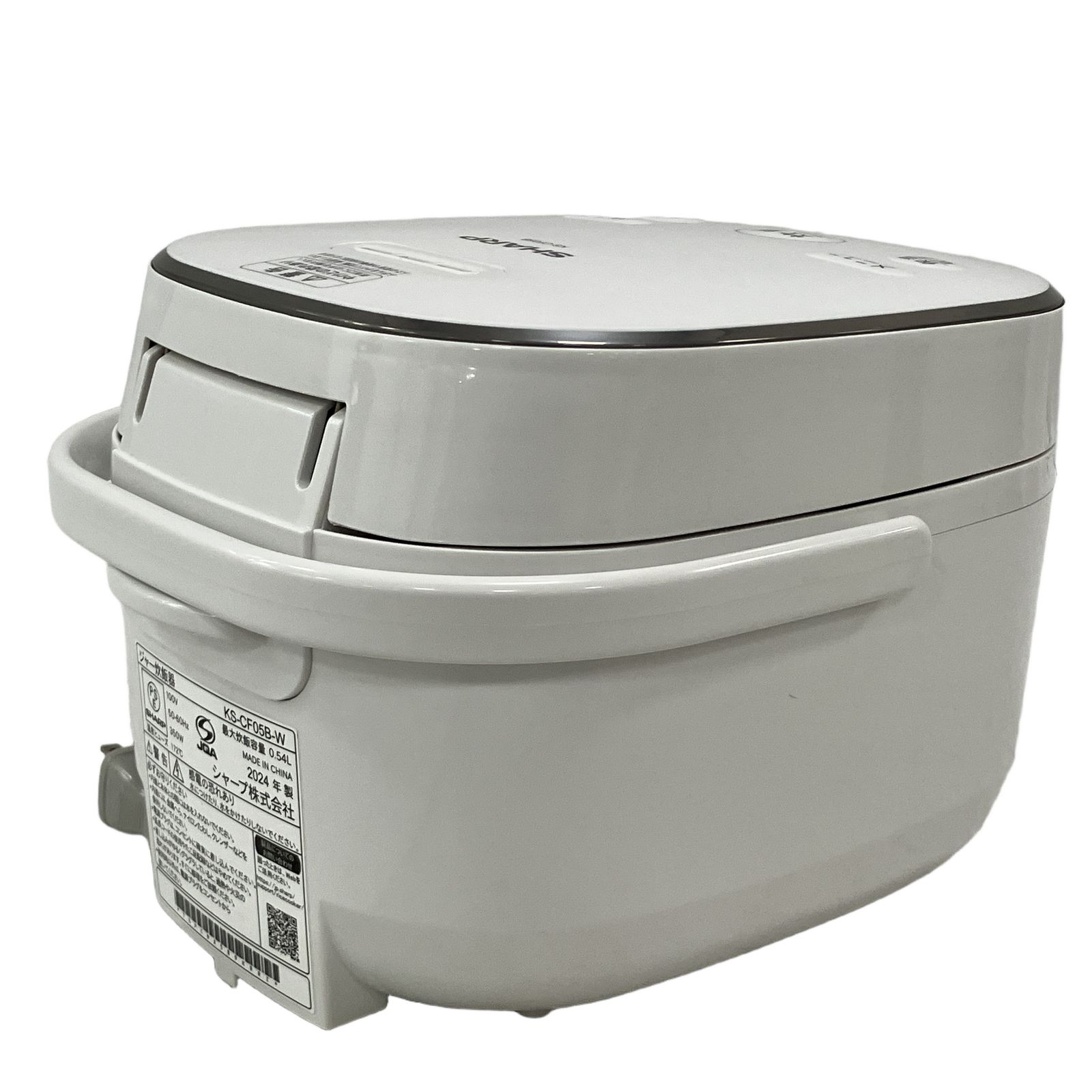 SHARP KS-CF05B-W 3合炊き マイコンジャー 炊飯器 2024年製 シャープ 