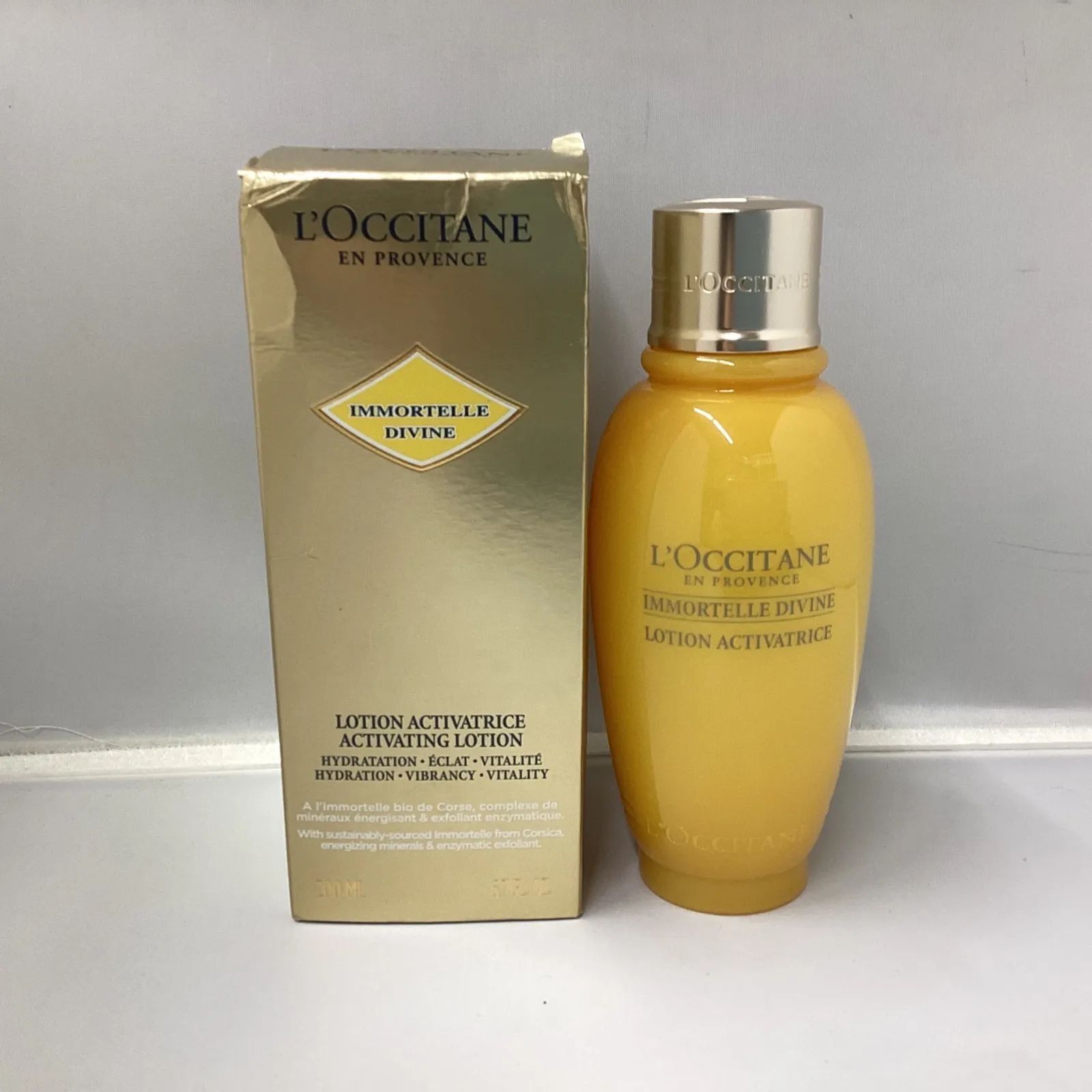 【新品未使用】ロクシタン イモーテルディヴァイン フェイスウォーター&クリーム L'OCCITANE ロクシタン イモーテル ディヴァイン アクティヴ フェイス