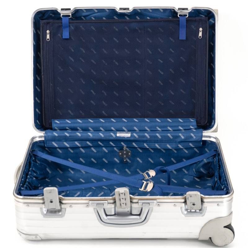 RIMOWA リモワ TOPAS トパーズ 63L 2輪 TSAロックベルト付 RIMOWA リモワ TOPAS トパーズ 63L 2輪 TSAロックベルト付