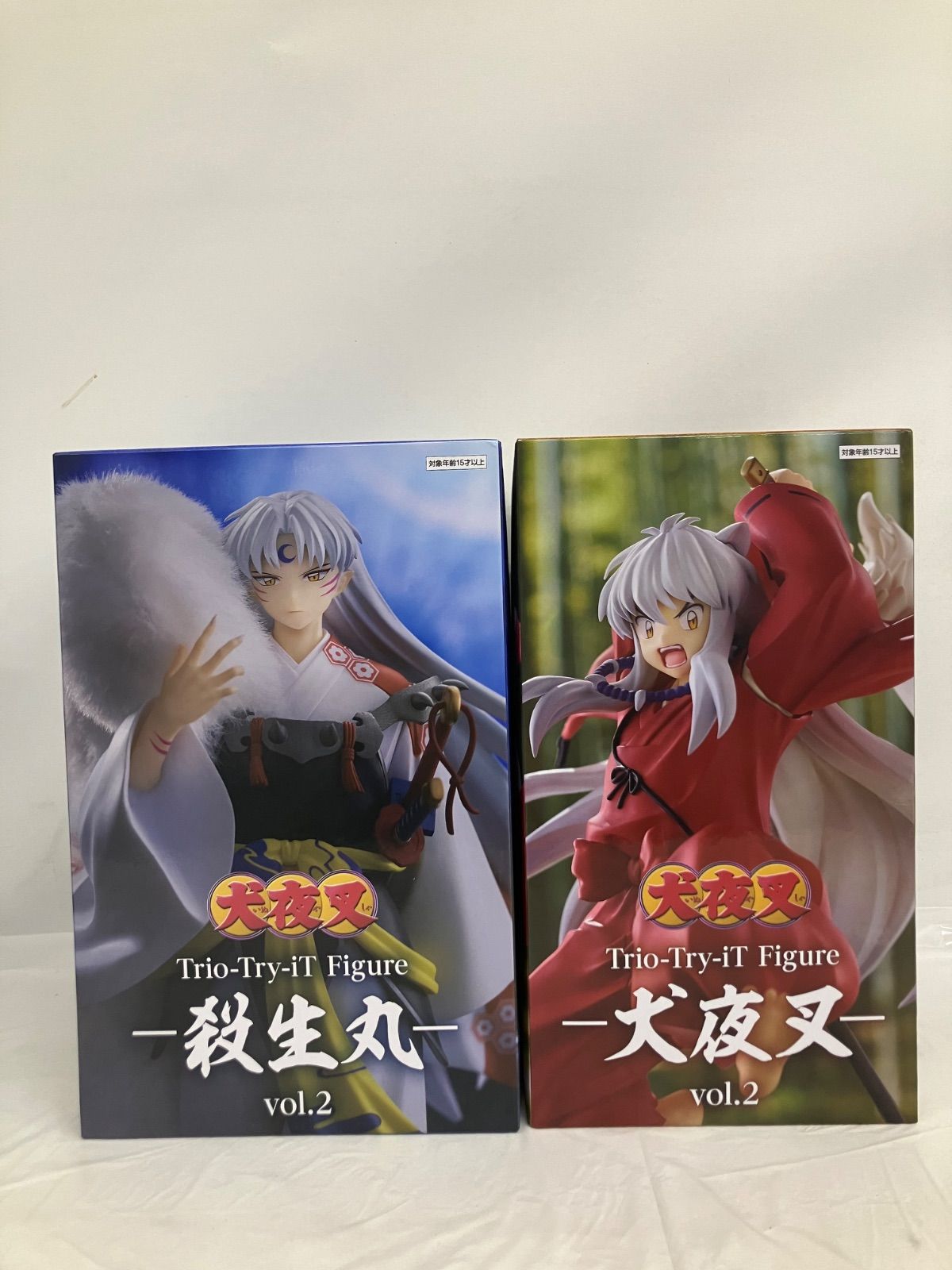 未開封 犬夜叉 殺生丸 Trio Try iT Figure 2個セット LF6A47 f101