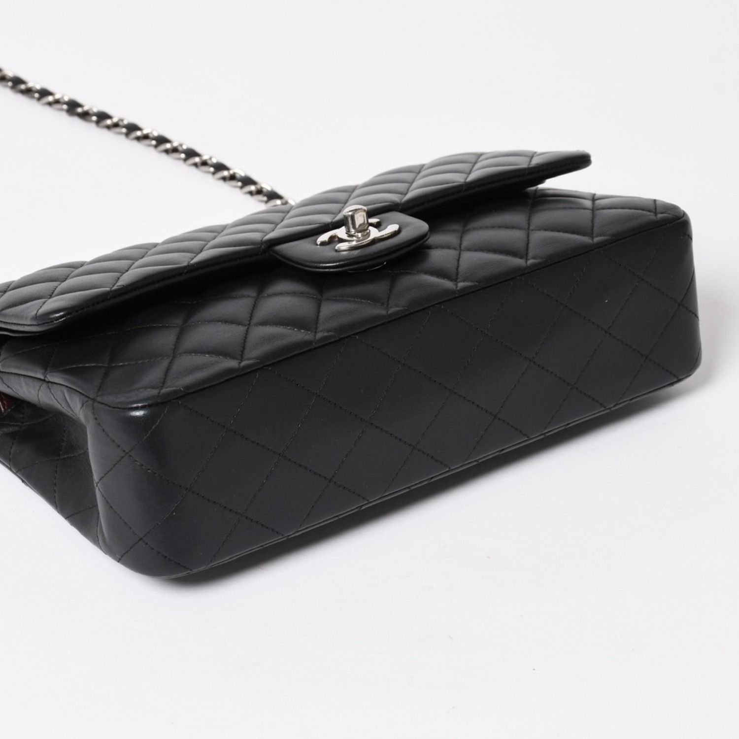 極美品 CHANEL シャネル ショルダーストラップ ココマーク ブラック 黒 極美品 CHANEL シャネル マトラッセ25 Wフラップ Wチェーンショルダー