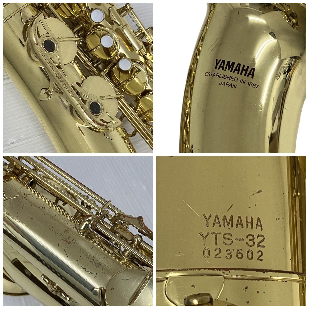 YAMAHA YTS-32 テナーサックス ハードケース付き 現状品 YAMAHA ヤマハ YTS-32 テナーサックス ハードケース付 ESTABLISHED IN