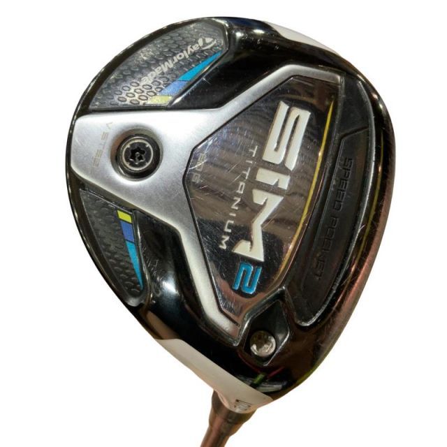 【中古】 テーラーメイド SIM2 5W フェアウェイウッド FW 純正特注シャフト (フレックスX) メンズ 男性用 右利き 右用 Cランク ゴルフクラブ