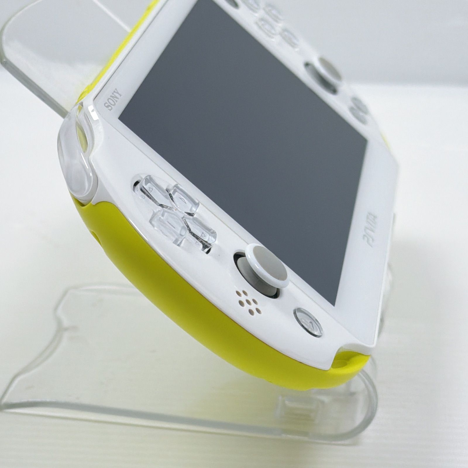 美品 PSVITA PCH 2000 ライムグリーン ホワイト PlayStation Vita FW3 