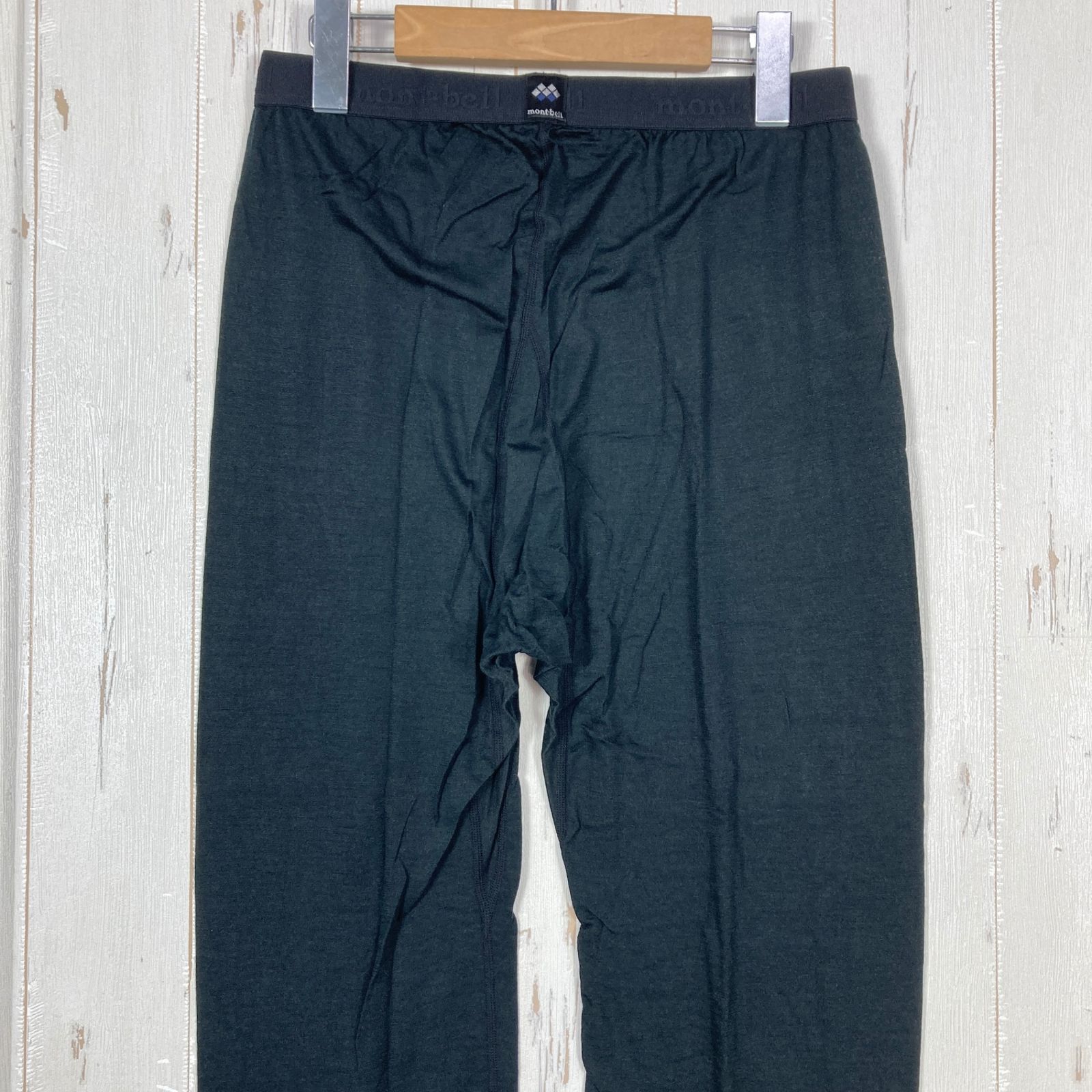 📦️Men's L ブラック系 Montbell ( モンベル ) スーパーメリノウール