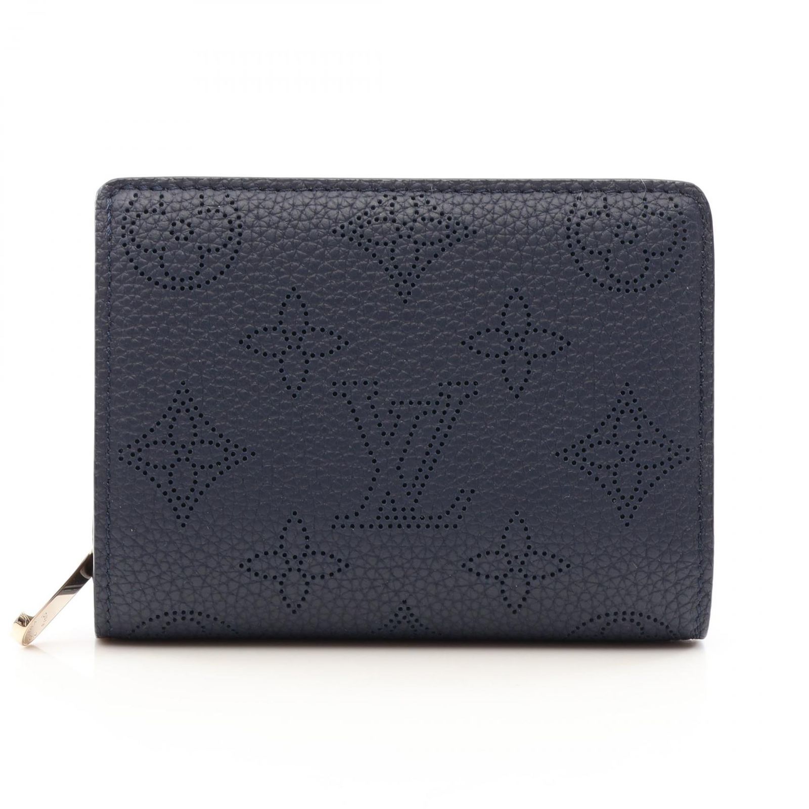 ルイ・ヴィトン LOUIS VUITTON 二つ折り財布 ポルトフォイユ クレア M14567 ネイビー レザー ポルトフォイユ・クレア レディース Used A