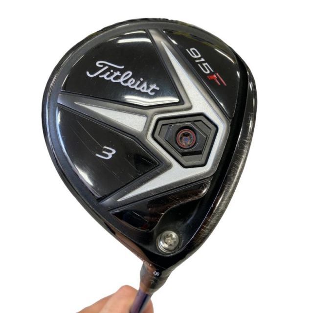 【中古】 タイトリスト 915 F 3W(15°) フェアウェイウッド FW 純正特注シャフト (フレックスS) メンズ 男性用 右利き 右用 Cランク ゴルフクラブ