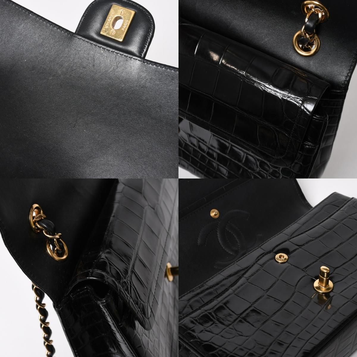 新品同様 CHANEL シャネル マトラッセ25 Wフラップ Wチェーン