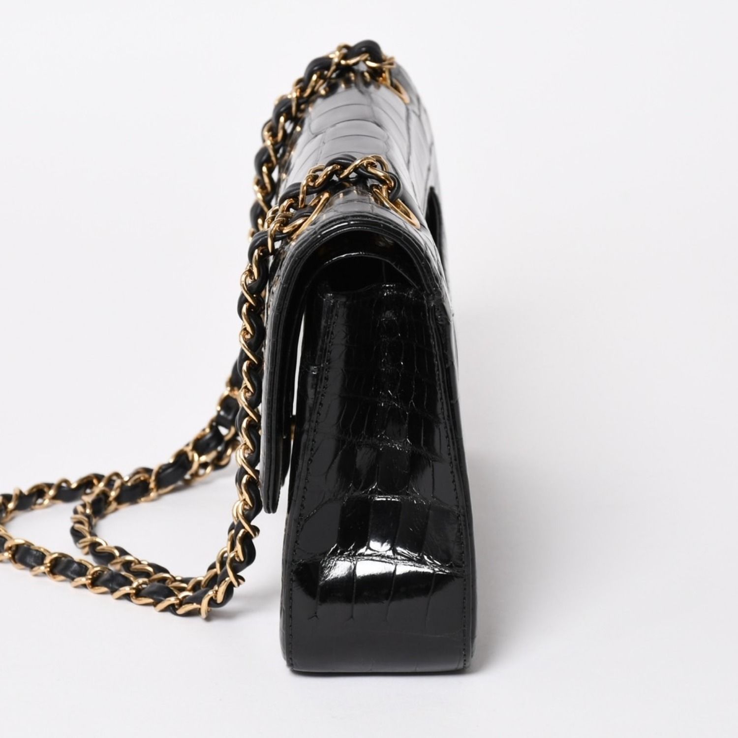 新品同様 CHANEL シャネル マトラッセ25 Wフラップ Wチェーン