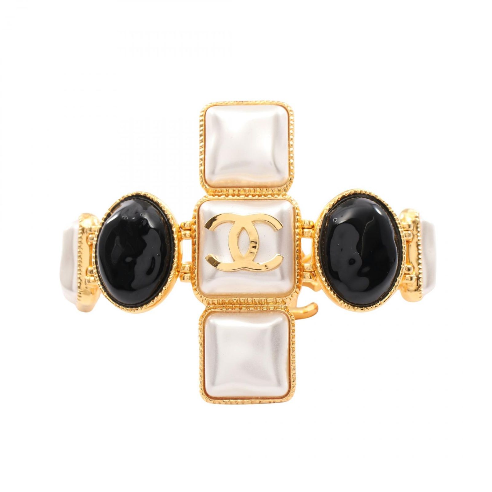 シャネル CHANEL ブレスレット ココマーク グリポア GP（ゴールドメッキ） ブレスレット レディース Used A