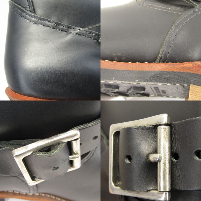 未使用 REDWING レッドウィング US8D 26cm ショート エンジニアブーツ
