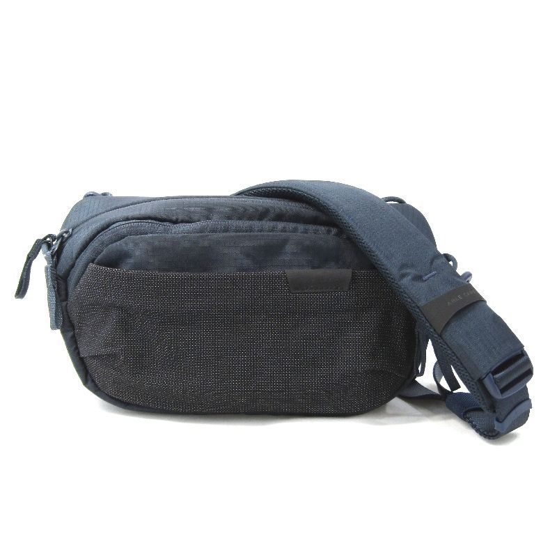 美品 ABLE CARRY エイブルキャリー Core Sling C03S10RBL4 コアスリング ボディバッグ ショルダーバッグ Midnight Blue 61005839