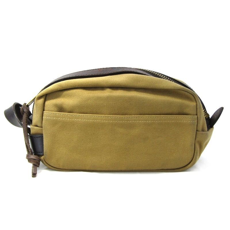 FILSON フィルソン ポーチ TRAVEL KIT トラベルキット ブライドルレザー 22oz ヘビーツイル タン 61005840