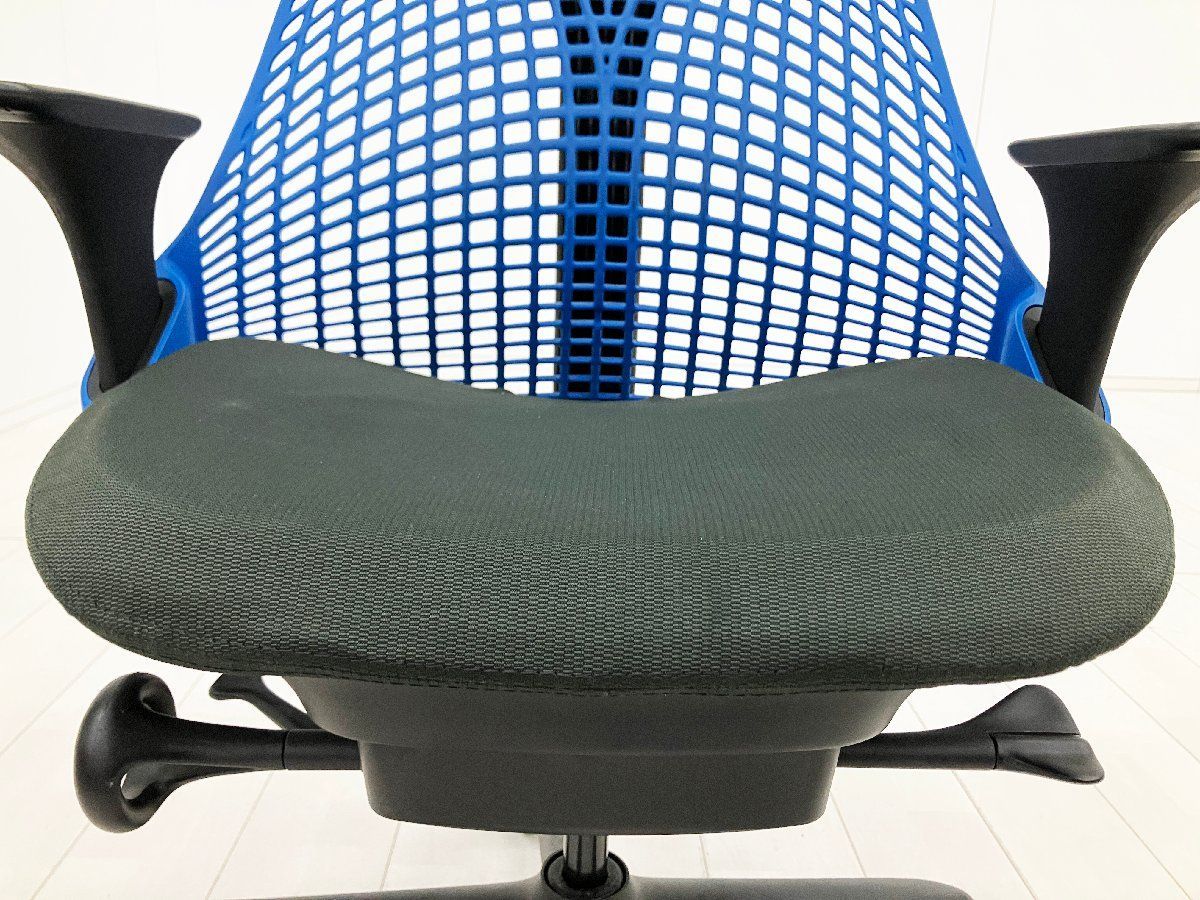 HermanMiller/ハーマンミラー□セイルチェア□ベリーブルー□前傾機能 