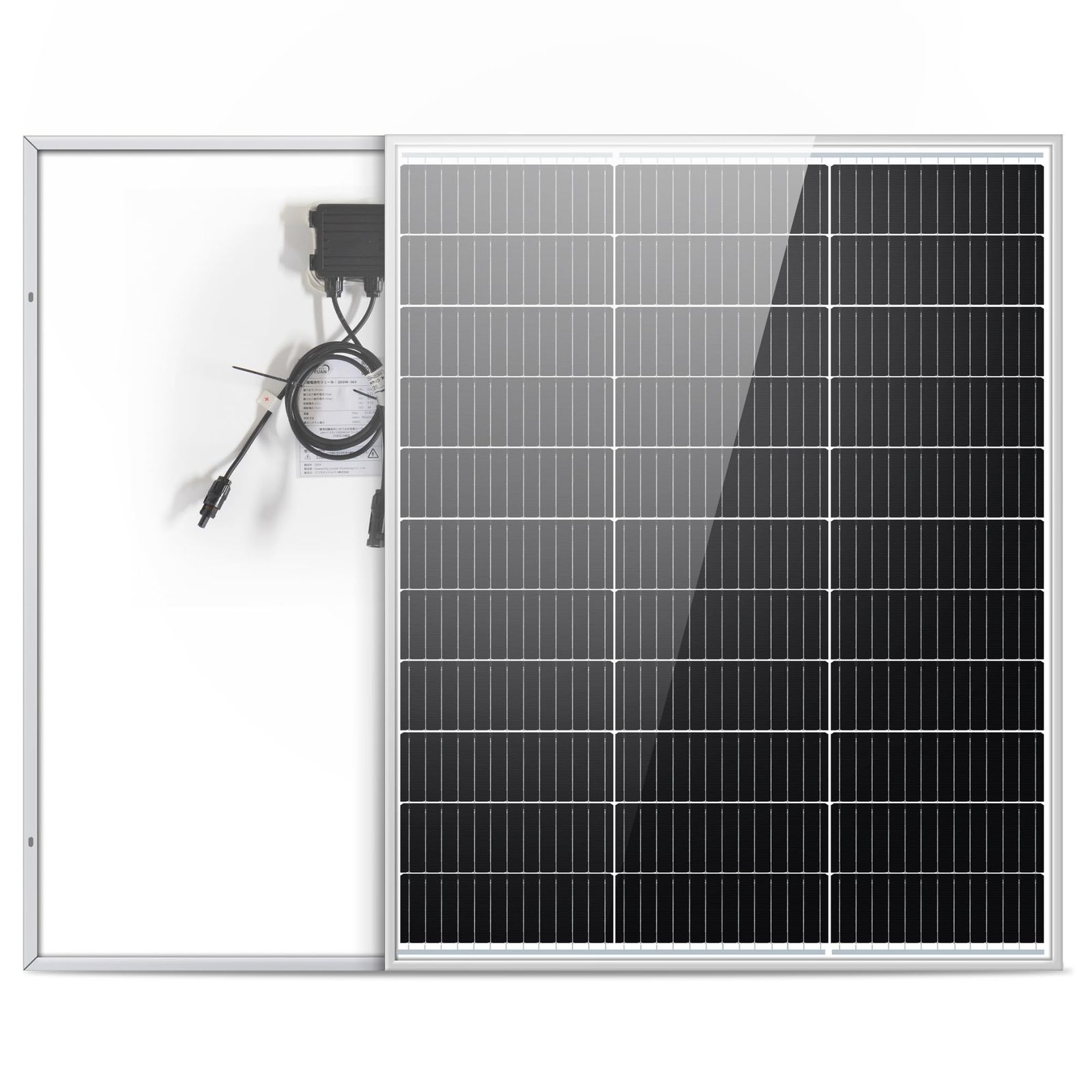 【T?V・IEC認証】LVYUAN(リョクエン)100W ソーラーパネル 単結晶 太陽光パネル 太陽光チャージ835mm×664×35mm 省エネルギー 小型 車、船舶、屋根、ベランダーに設置 災害対策 MC4プラグと90cm12AWGケーブ 7e747d91