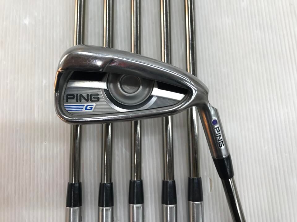ピン　G　recoil 65　F3フレックス　アイアンセット　中古　ゴルフドゥ！成田美郷台店【最短即日発送】