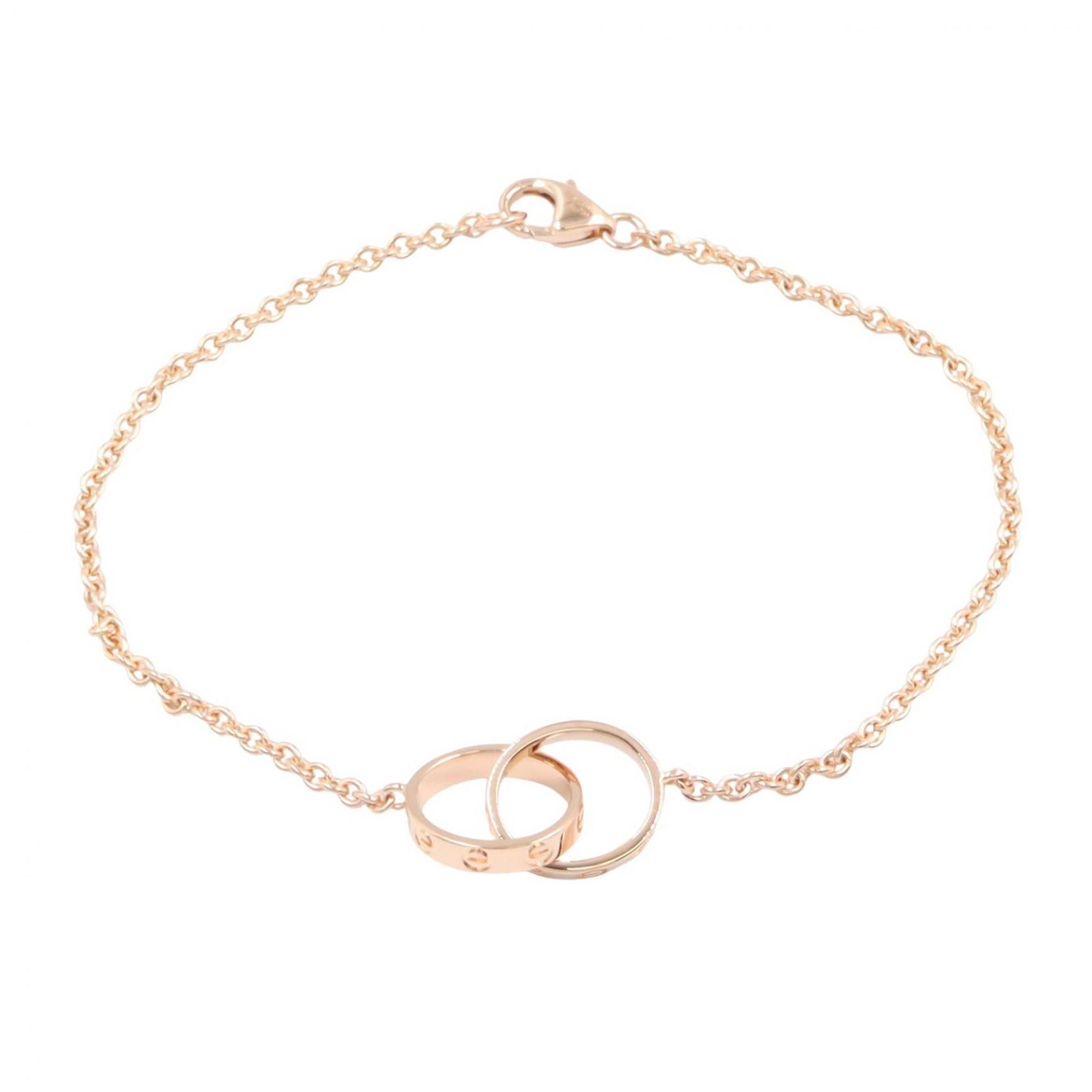 カルティエ CARTIER ブレスレット ベビーラブブレス B6027000 腕回17cm K18PG（ピンクゴールド） ベビーラブブレス レディース Used A