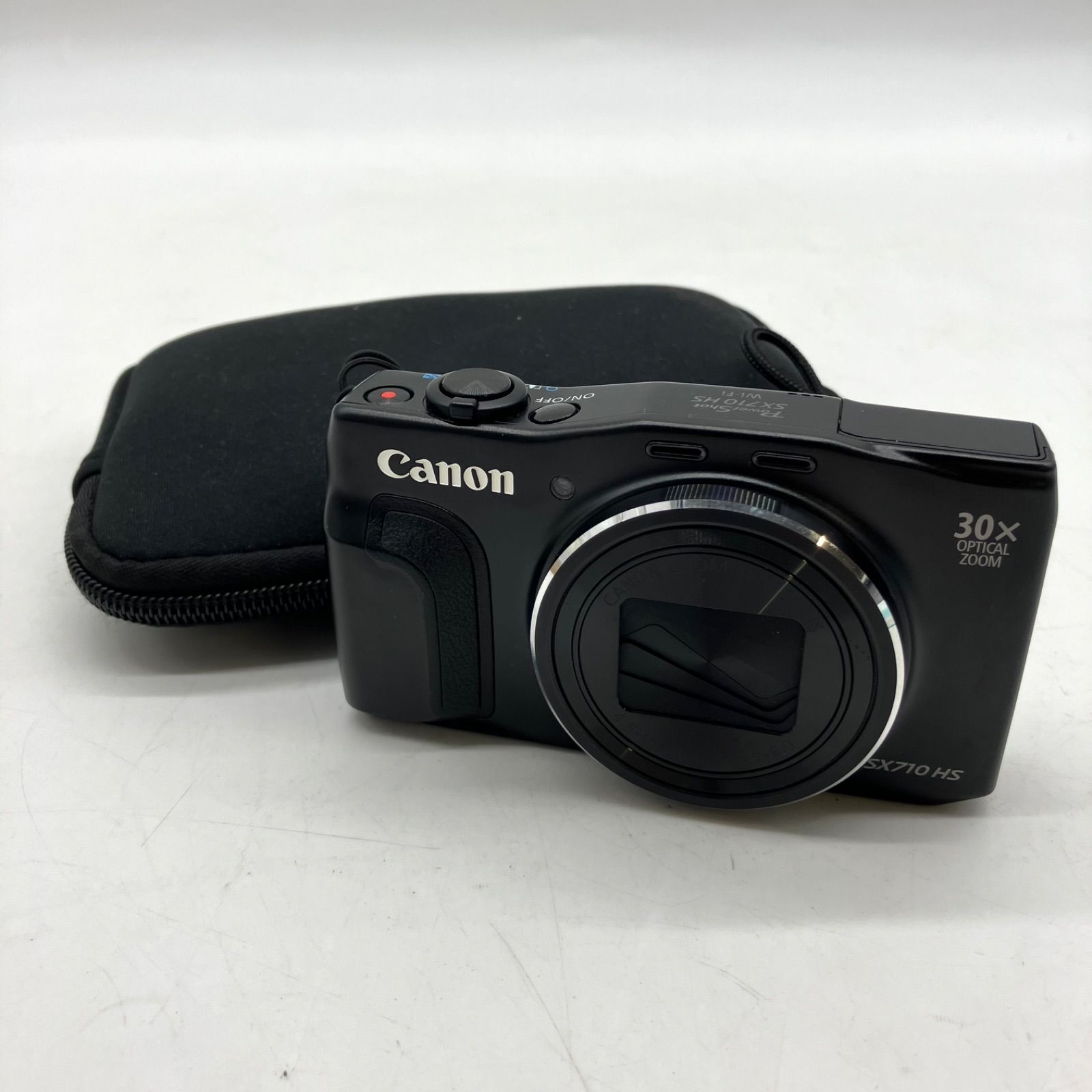 UA927【動作未確認】Canon コンパクトデジタルカメラ PowerShot SX710 HS ブラック