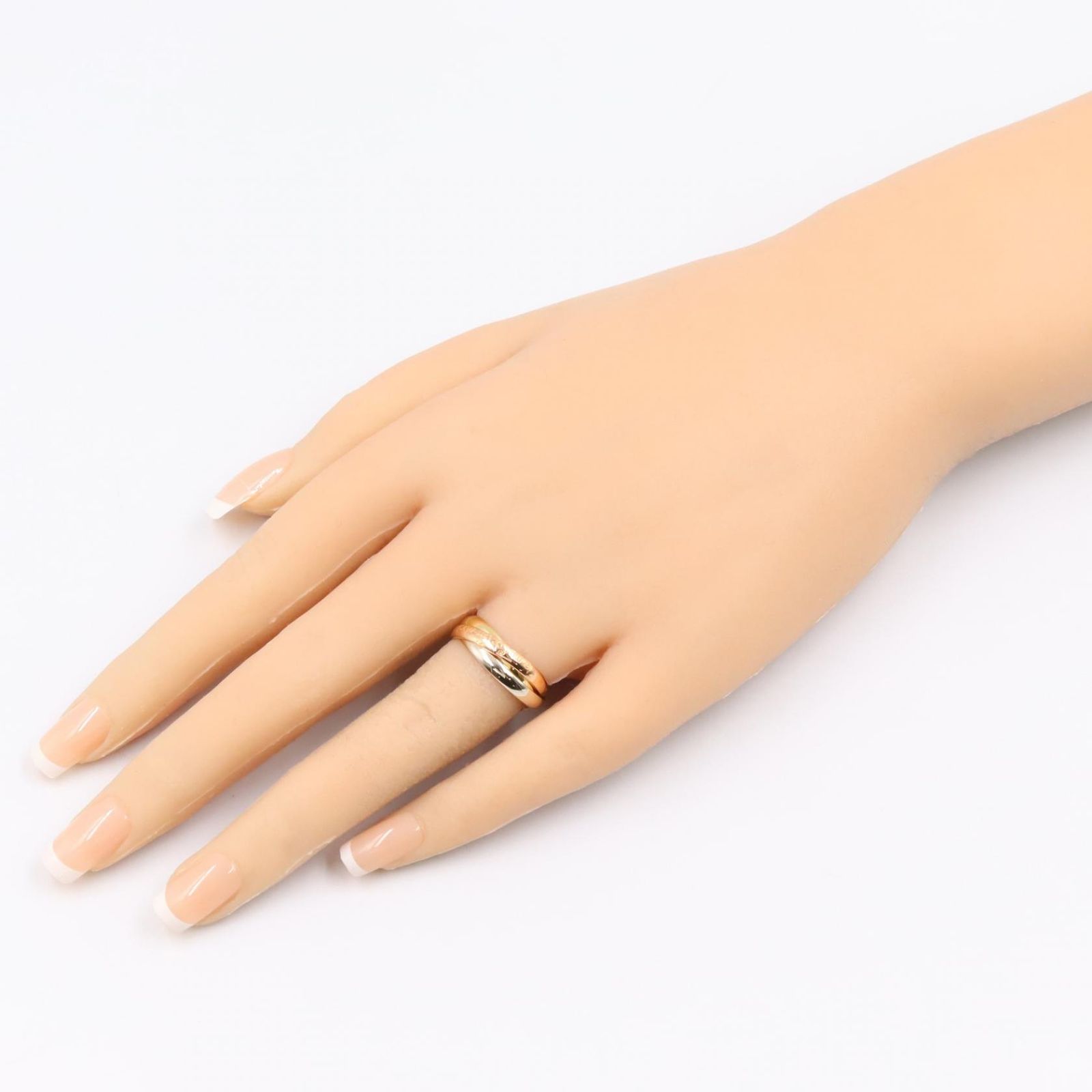 カルティエ CARTIER リング・指輪 トリニティリング K18（イエロー