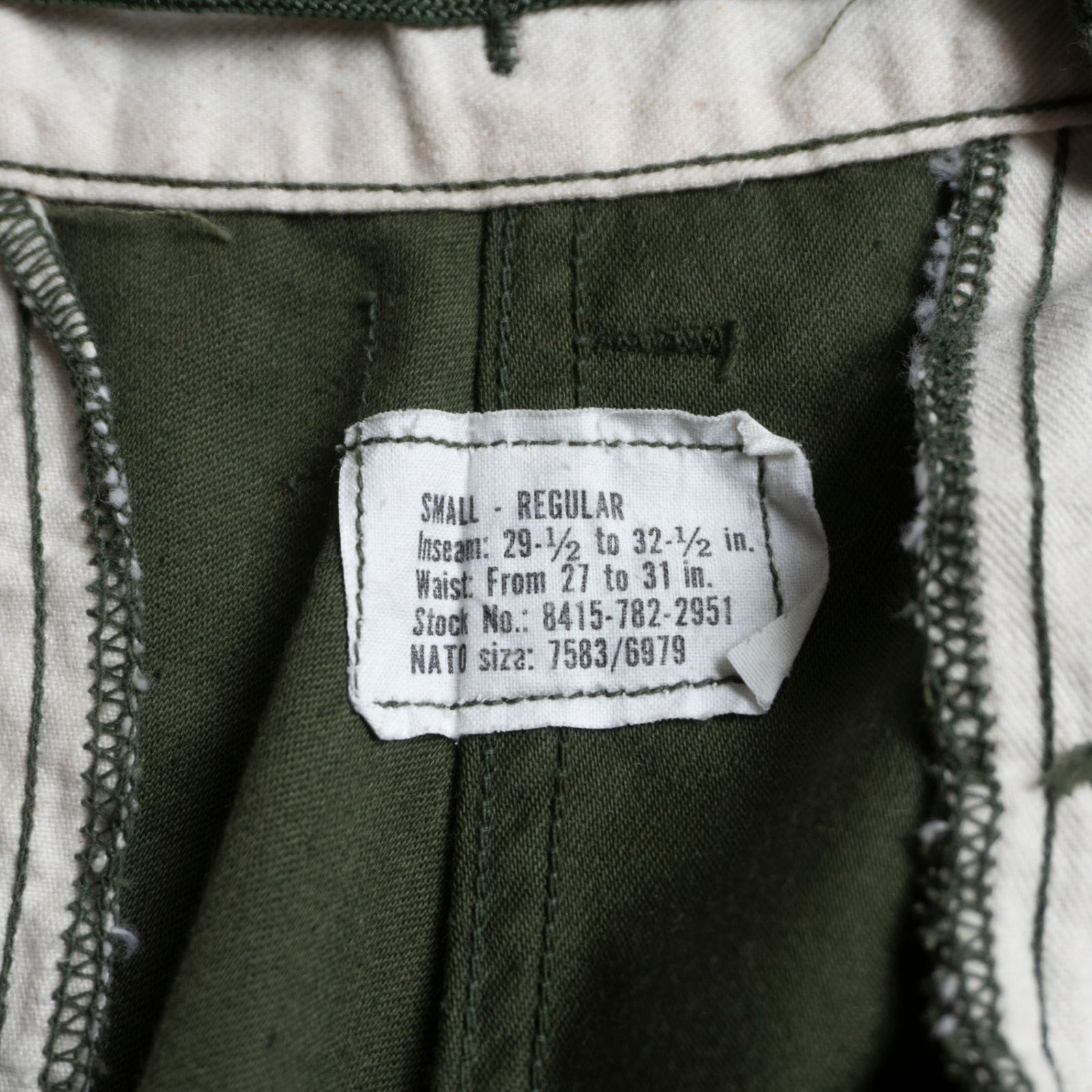 美品/70S】US ARMY【72年製/M-65 フィールドパンツ】 SMALL-REGULAR