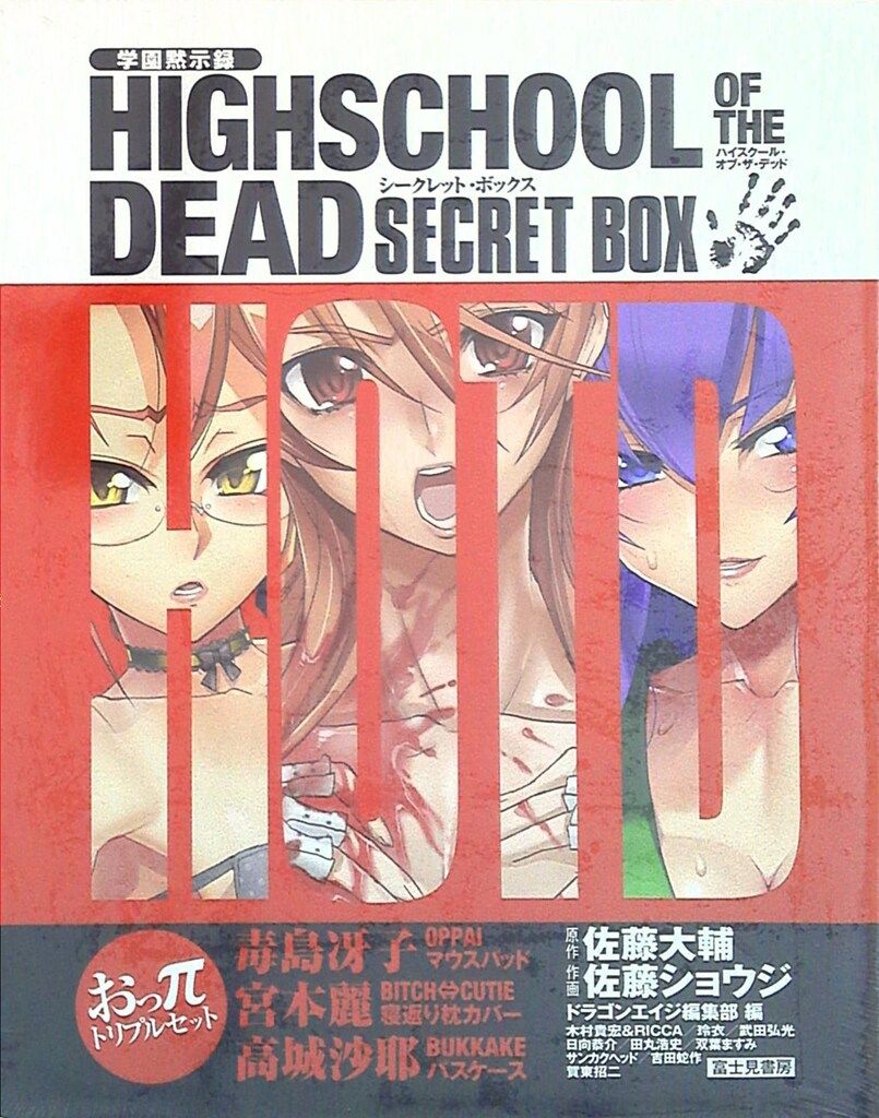 学園黙示録 HIGHSCHOOL OF THE DEAD SECRET BOX
