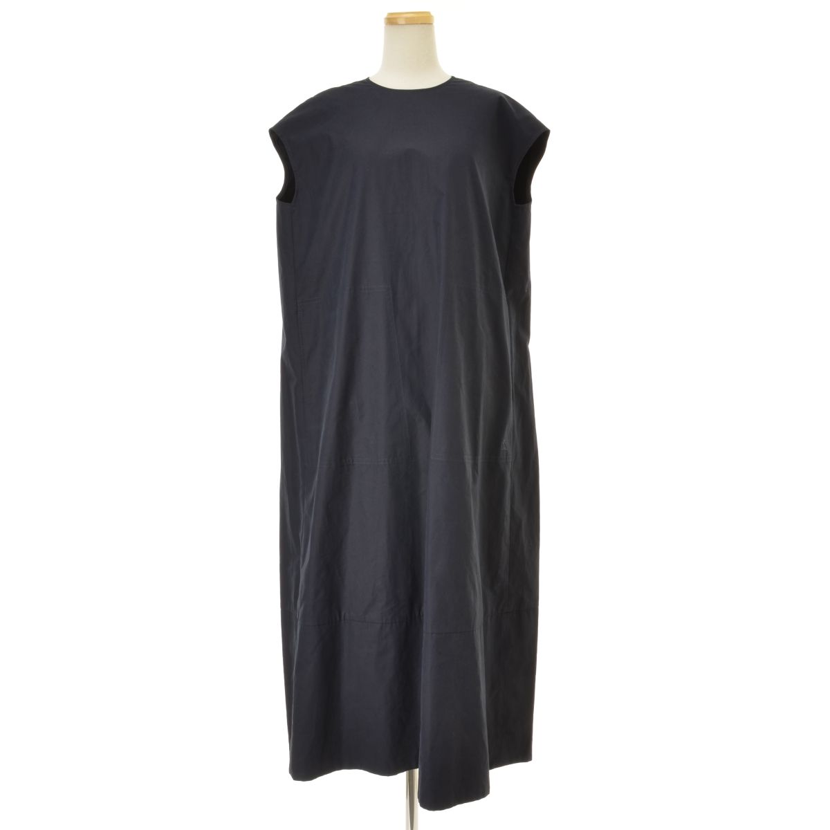【Drawer】6526-299-1191 D SM CO CN P/PKT NSL OPマキシノースリーブワンピース
