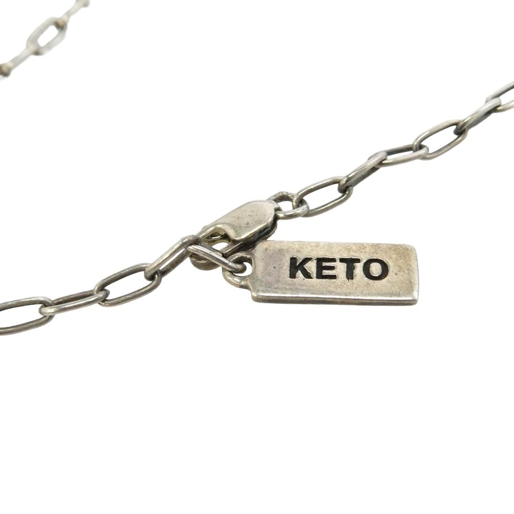ケト KETO シェル モチーフ ペンダントトップ ネックレス シルバー系