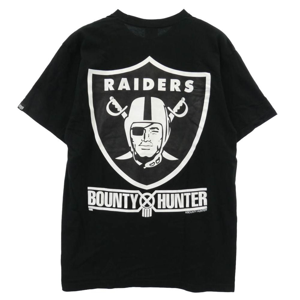 Bounty Hunter グラフィックTシャツ ブラック BOUNTY HUNTER バウンティーハンター x SSZ エスエスジィー x NFL