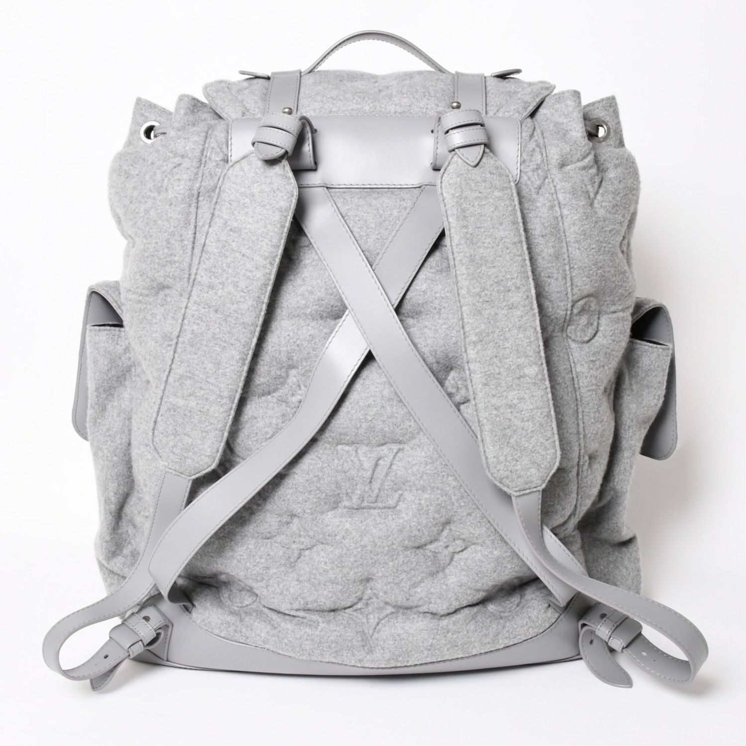 ⭐︎新品⭐︎ 箱付き⭐︎ Louis Vuitton グレー 手袋 新品同様 LOUIS VUITTON ルイヴィトン 19AW クリストファーXL バック