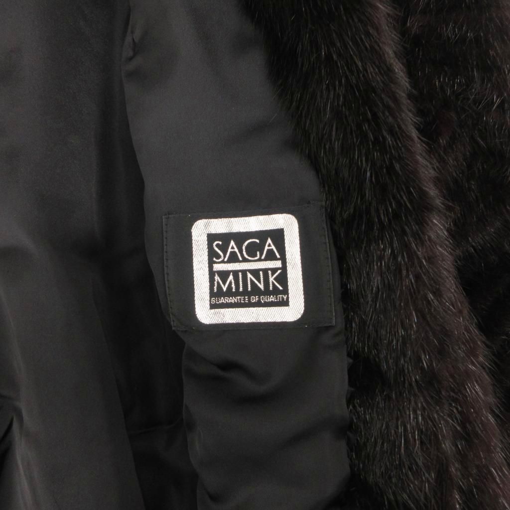SAGA MINK ミンクファーショートコート サガミンク SAGA MINK ミンクファーコート ジャケット 毛皮 ショート