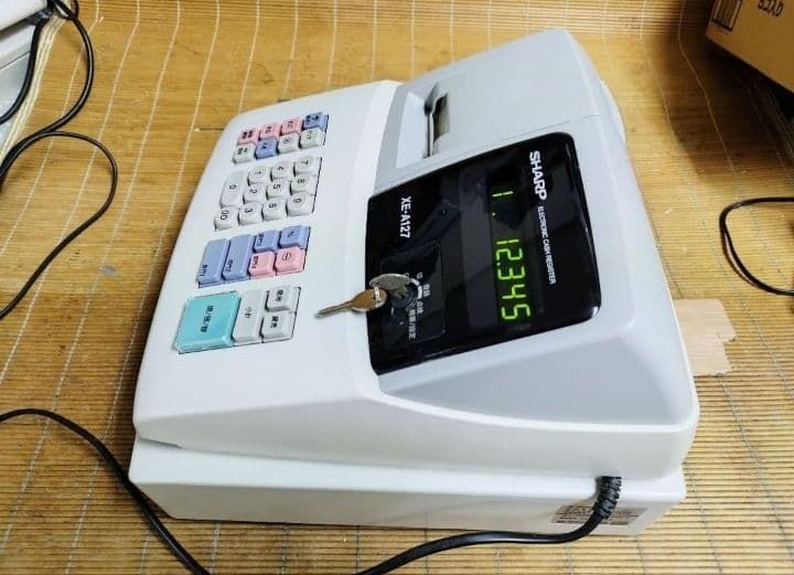 シャープレジスター XE-A127 簡単便利特殊 送料込 127721 - メルカリ