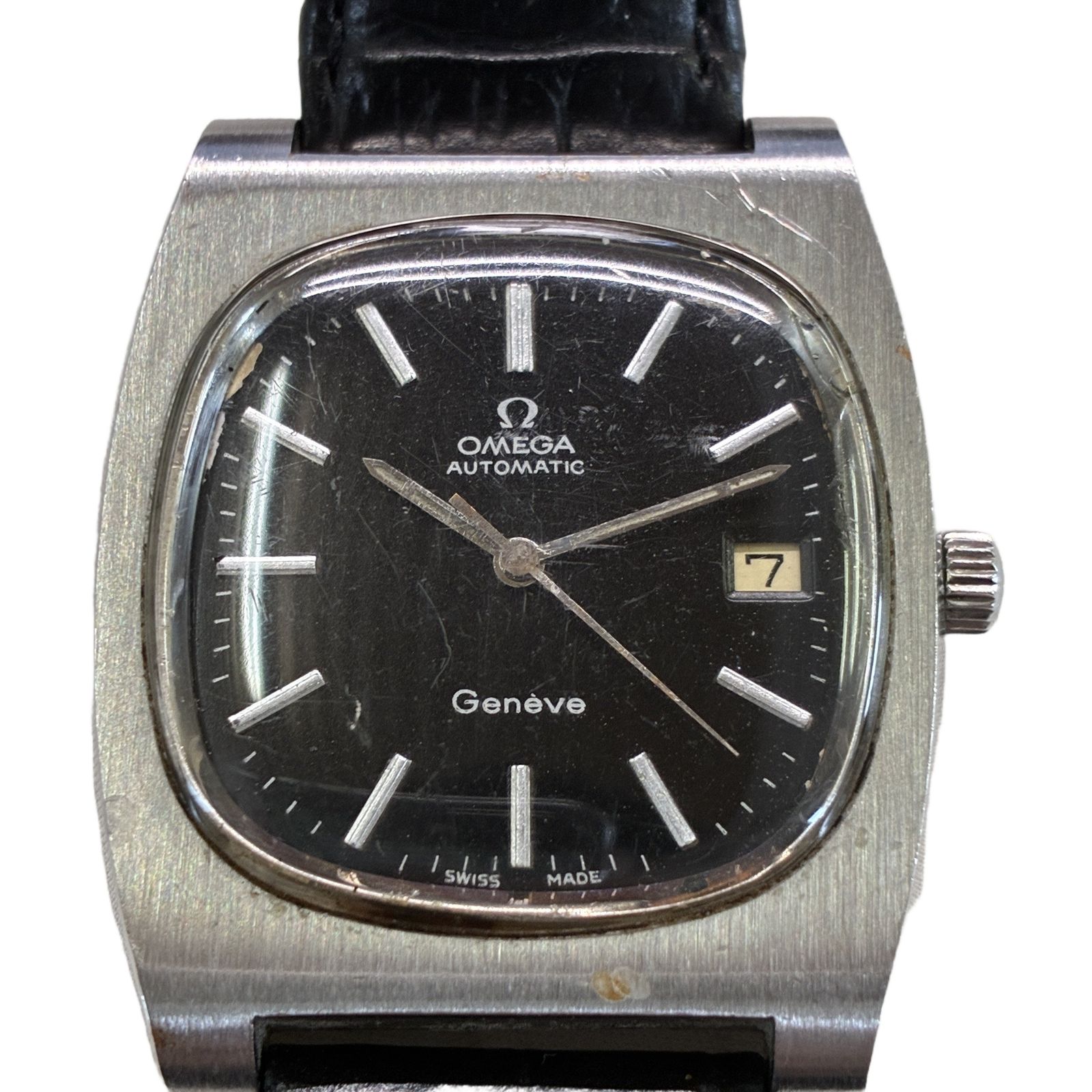 OMEGA　オメガ　Genave　ジュネーブ　TVスクリーン　166.0190 OMEGA オメガ 166.0190 ジュネーブ TVスクリーン 自動巻 腕時計 30mm