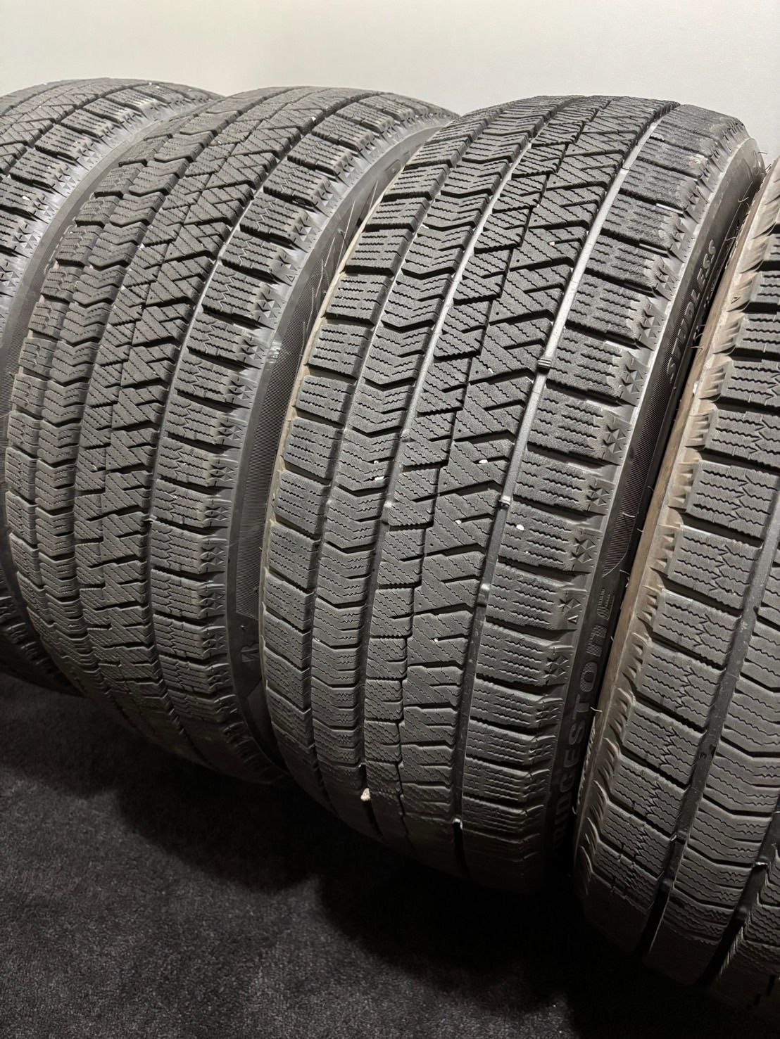 ★205/45R17 BRIDGESTONE/VRX2 20年製 スタッドレス 4本 ブリヂストン ブリザック MINI クーパー (4-M616)