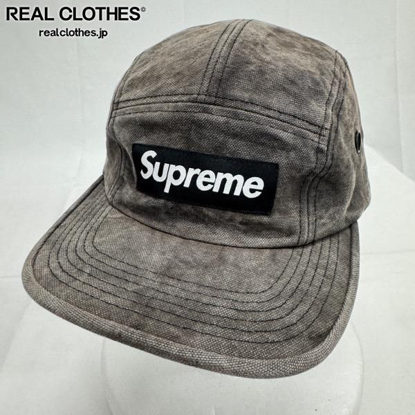Supreme/シュプリーム 【19SS】 Washed Linen Camp Cap/ウォッシュド