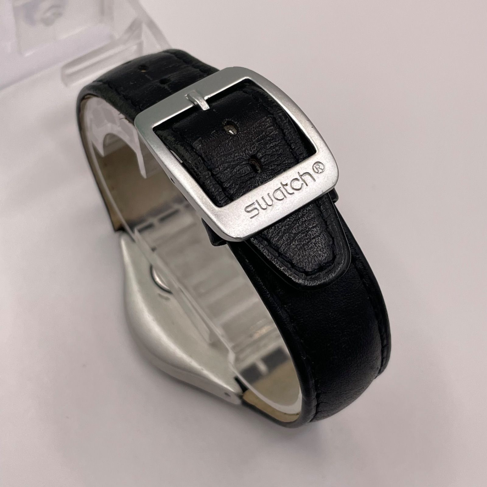 新品電池/美品】スウォッチ アイロニー SWATCH IRONY 腕時計 メンズ