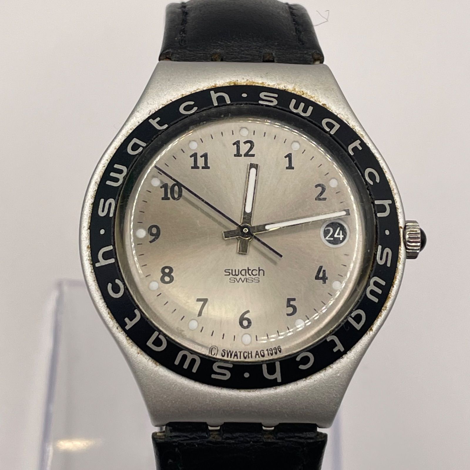 新品電池/美品】スウォッチ アイロニー SWATCH IRONY 腕時計 メンズ