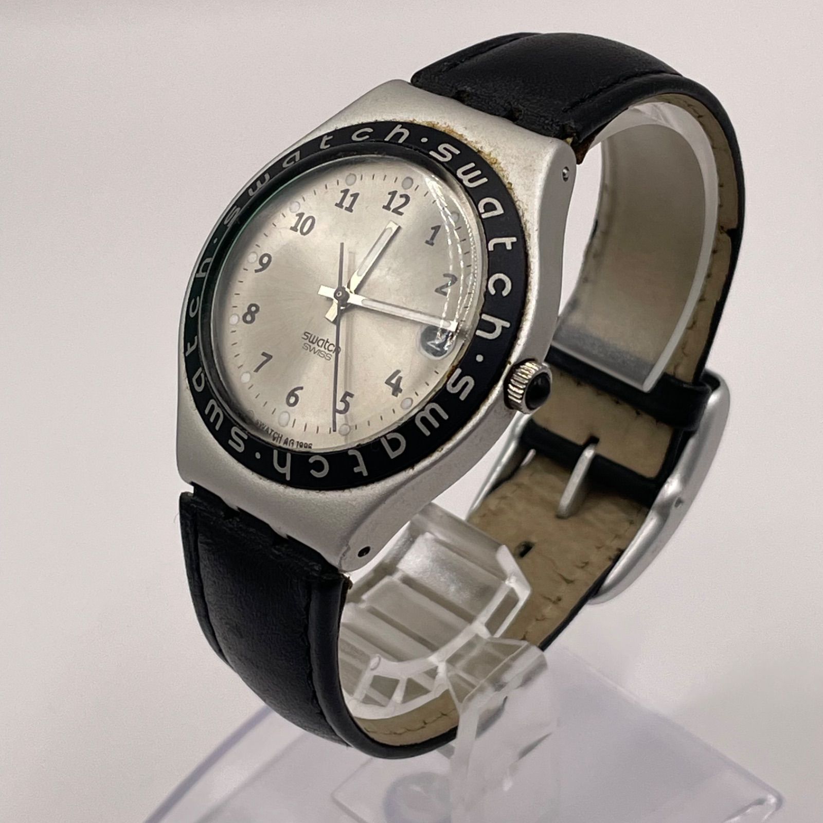 新品電池/美品】スウォッチ アイロニー SWATCH IRONY 腕時計 メンズ
