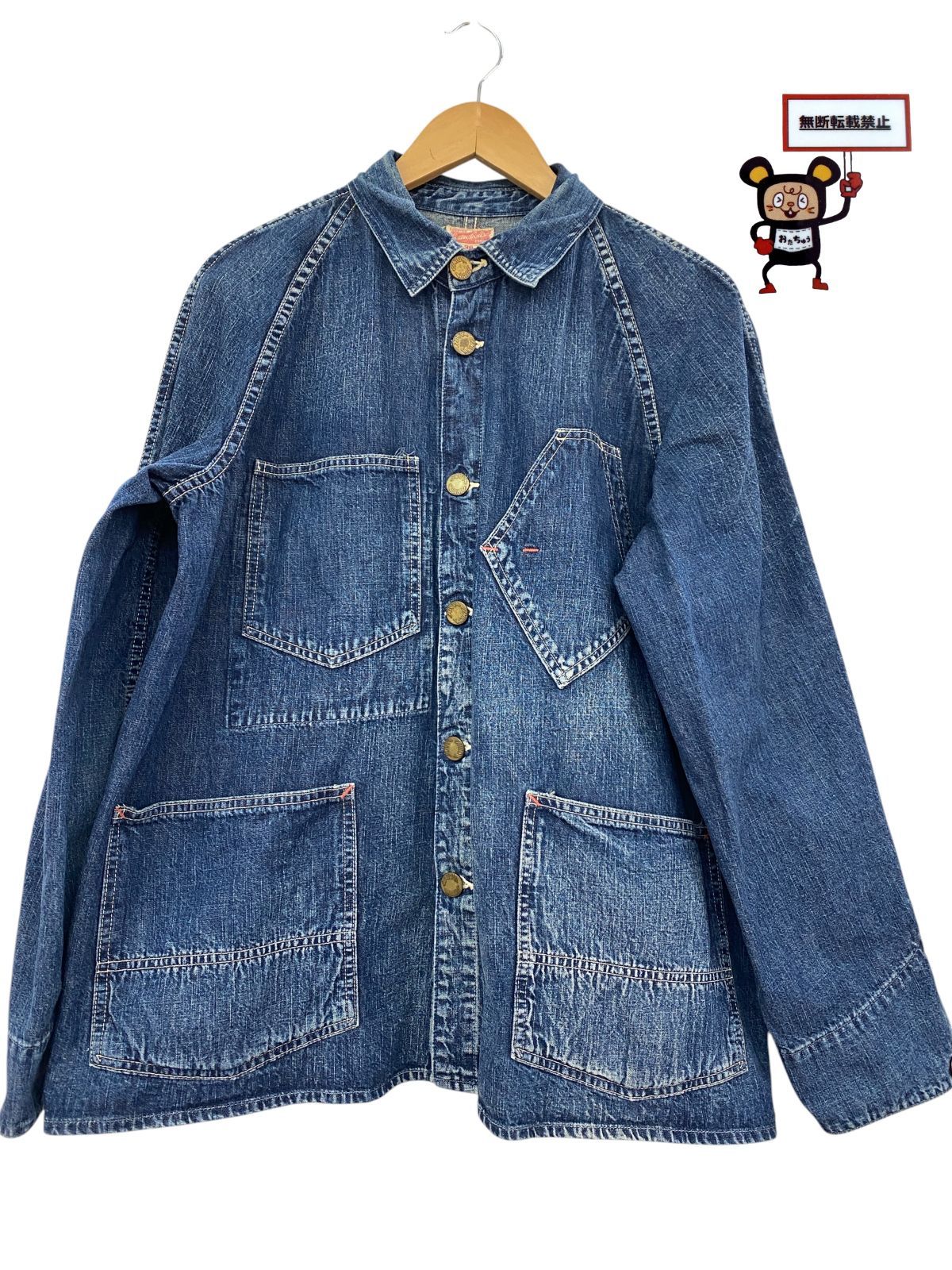 69.WAREHOUSE　デニムカバーオール　【店舗併売品】
