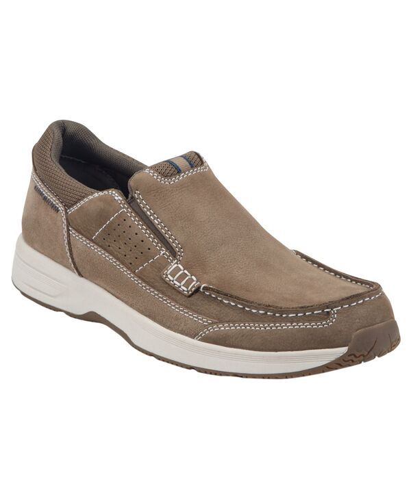 ロックポート メンズ シューズ スリッポン・ローファー Rockport Mens Atwell Casual SlipOn MocToe Shoes Dark Taupe トープ