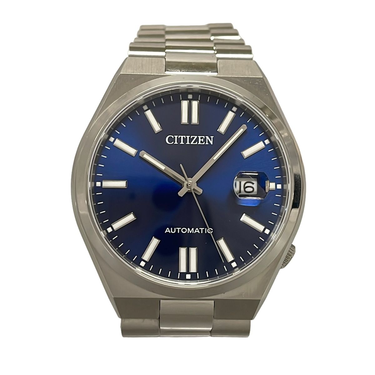 CITIZEN(シチズン) 腕時計美品 ツヨサ NJ0150-56L/8210-S126967 メンズ 要OH ネイビー