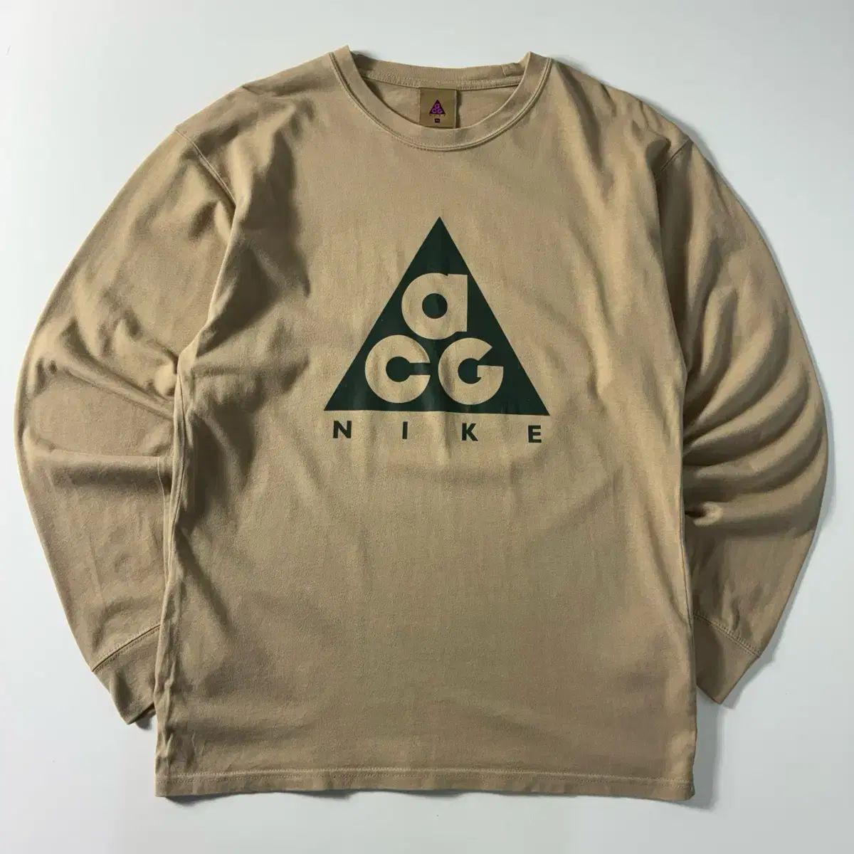 NIKE ナイキ ACG ロングスリーブ ベージュ Tシャツ