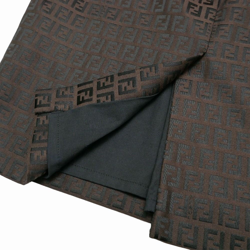 □美品□FENDI フェンディ ヴィンテージ スカート サイズ42 FF ズッカ