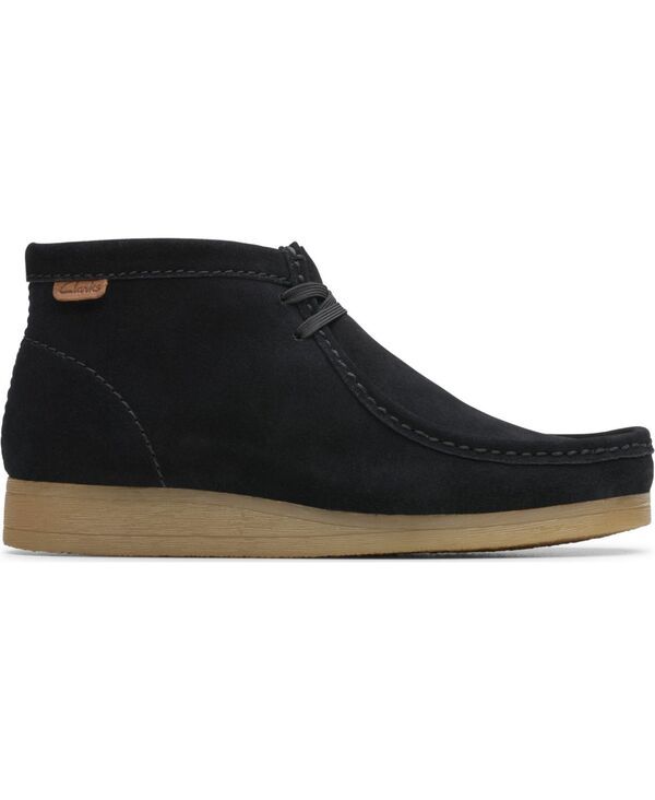 クラークス メンズ シューズ ブーツ・レインブーツ Clarks Mens Collection Wallaston Boots Black suede ブラック